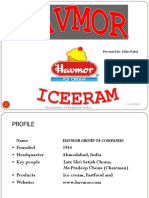 Havmor Ice Cream Report