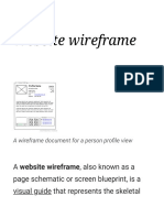 Website Wireframe - Wikipedia PDF