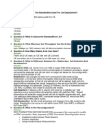 LTE Interview Questions