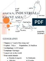 Japan, Industrial Giant Asia