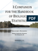 R Companion Bio Statistics