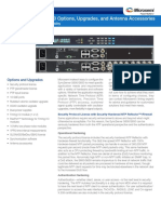 Microsemi Syncserver S600 S650 Options Datasheet RevE