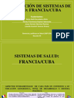 Comparacion de Dos Sistemas de Salud, Francia y Cuba