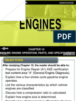 Gasoline Engine Operation, Parts, and Specifications