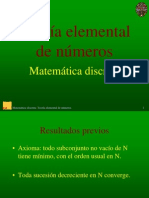 Teoria Elemental de Numeros