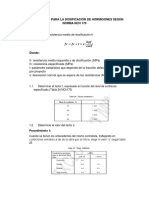 Procedimiento para La Dosificación de Hormigones Según Norma NCH 1702