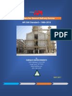 API560-Comparison-Fired Heaters For Refinery Service 102018