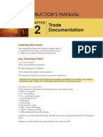 Instructor'S Manual: Trade Documentation