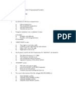 14 - ATPL Questions - Communication Proc