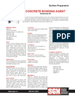 Concrete Bonding Agent: Surface Preparation