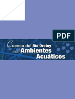 LBO Cuenca Del Río Orotoy Ambientes Acuáticos