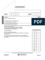 Cambridge International Advanced Level