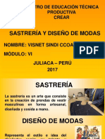 Sastrería y Diseño de Modas - Crear - 2017