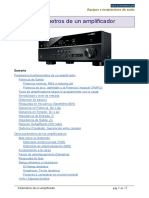 Parametros de Un Amplificador Integrado de Audio - José Fco. Alonso Calvo