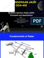 Penginderaan Jauh GDA-405: Synthetic Aperture Radar (SAR) : Principles and Applications