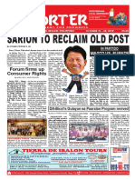 Bikol Reporter October 14 - 20, 2018 Issue