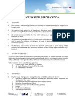 Pre Insulated Duct Specification