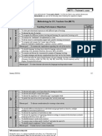 Objectives For Met1 (Trainee's Copy) Learning Teaching