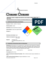 MSDS de ARgon