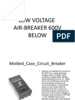 Low Voltage Air-Breaker 600V Below