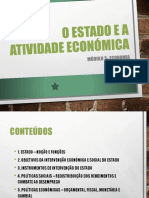 Economia - Módulo 5 - O Estado e A Atividade Económica