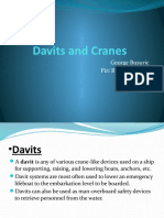 Davits and Cranes