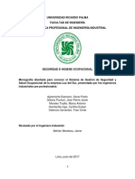 Seguridad e Higiene Ocupacional - Empresa Luz Del Sur