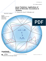 Method of Continuous Variations - Applications of Job Plots To The Study of Molecular Associations in Organometallic Chemistry