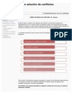 Actividades Sobre Solucion de Conflictos