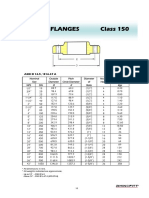 Slip-On Flanges Class 150: ANSI B 16.5 / B16.47 A