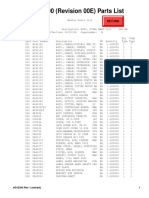 AO41000 (Revision 00E) Parts List: Return