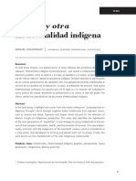 Una Muy Otra Intelectualidad Indígena, de Ezequiel Maldonado