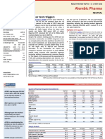 Alembic Pharma LTD: Stock Price & Q4 Results of Alembic Pharma - HDFC Securities