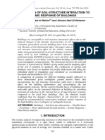 Contribution of Soil-Structure Interaction To Seismic Response of Buildings