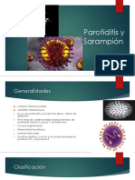 Parotiditis y Sarampión