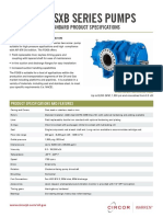 Warren FSXB Series Spec Sheet