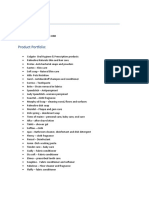 Company Profiles FMCG