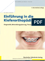 (DZÄV) Kahl-Nieke, Einführung in Die Kieferortopädie - Diagnostik, Behandlungsplanung, Therapie (2010)