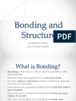 Bonding and Structure: Chemistry Notes GCE Study Buddy