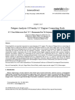 Fatigue Analysis of Sundry I.C Engine Connecting Rods: Sciencedirect