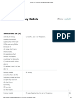 Chapter 11: The Money Markets: Terms in This Set