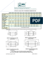 Mine-X Oxidation Catalytic Purifier Dimensions: Last Revised: April 25, 2007 X0001-0000-05