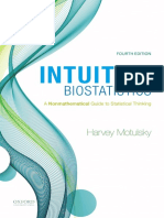 Intuitive Biostatistics & Normality Test & Sample PDF