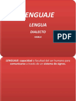 Evaluacion Lengua Lenguaje y Habla