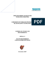 Módulo I Aplicar Mantenimento A Instalaciones Eléctricas