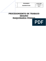 9 Procedimiento Maquinaria Pesada