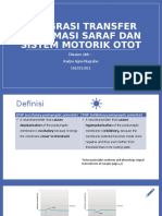 Integrasi Transfer Informasi Saraf Dan Sistem Motorik Otot