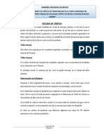 Análisis de Tránsito de Carreteras Recuay