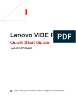 Lenovo Vibe P1ma40 Single Sim QSG en v1.0