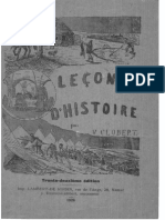 V.Clobert - Leçons D'histoire PDF